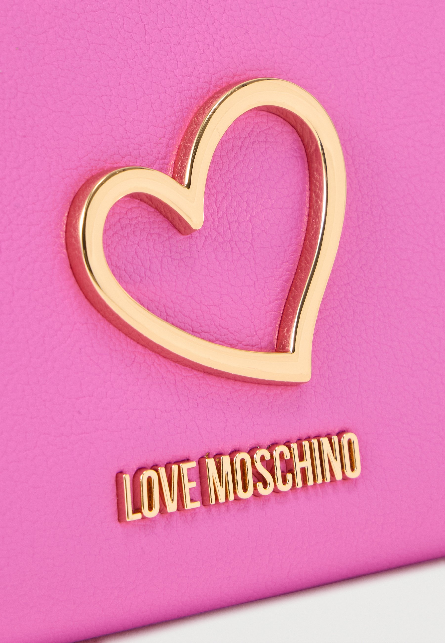 Love Moschino HEART TURNLOCK - Wallet - fuchsia/pink - Zalando