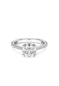 STILLA COCKTAIL ROUND CUT PAVÉ - Anello - white
