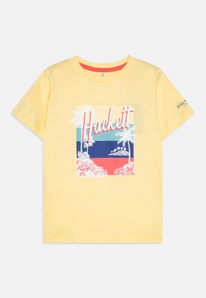 PALM STRIPE - T-shirt imprimé - yellow