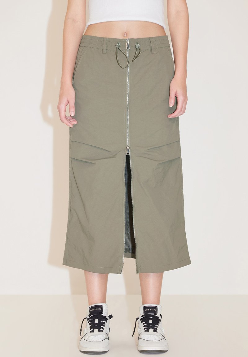 Miss Sixty Falda acampanada - military green