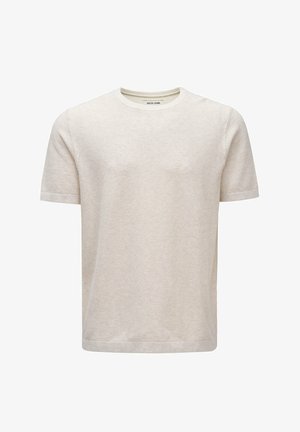 Salsa Jeans, SALSA KLEIDER EUGENE STRAIGHT - T-shirt basic - beige
