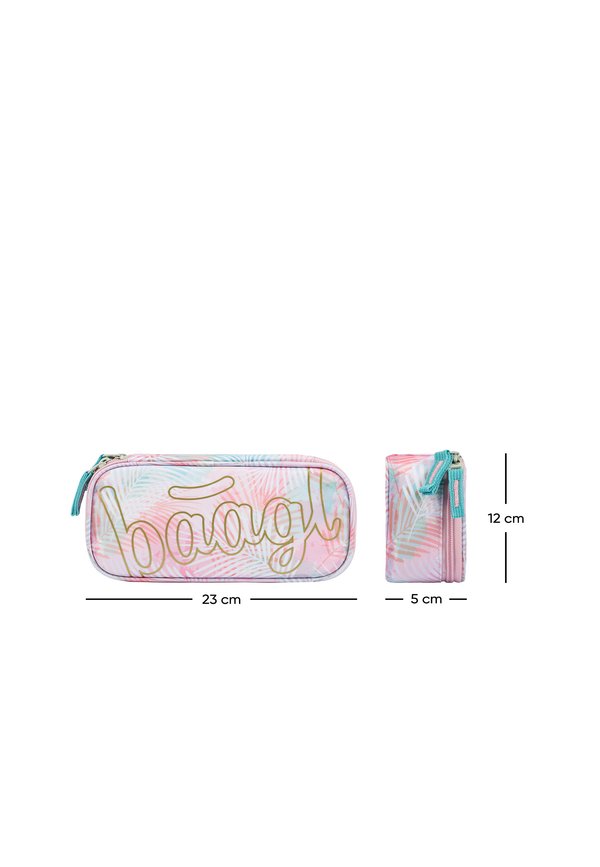 3 SET ERGONOMISCHE SKATE  – Schulranzen Set – rosa