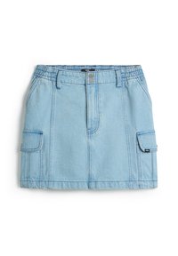 SIDEWALK DENIM SKIRT - Denim skirt - light stonewash