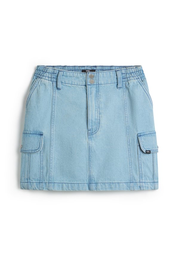 SIDEWALK DENIM SKIRT - Jeansrock - light stonewash