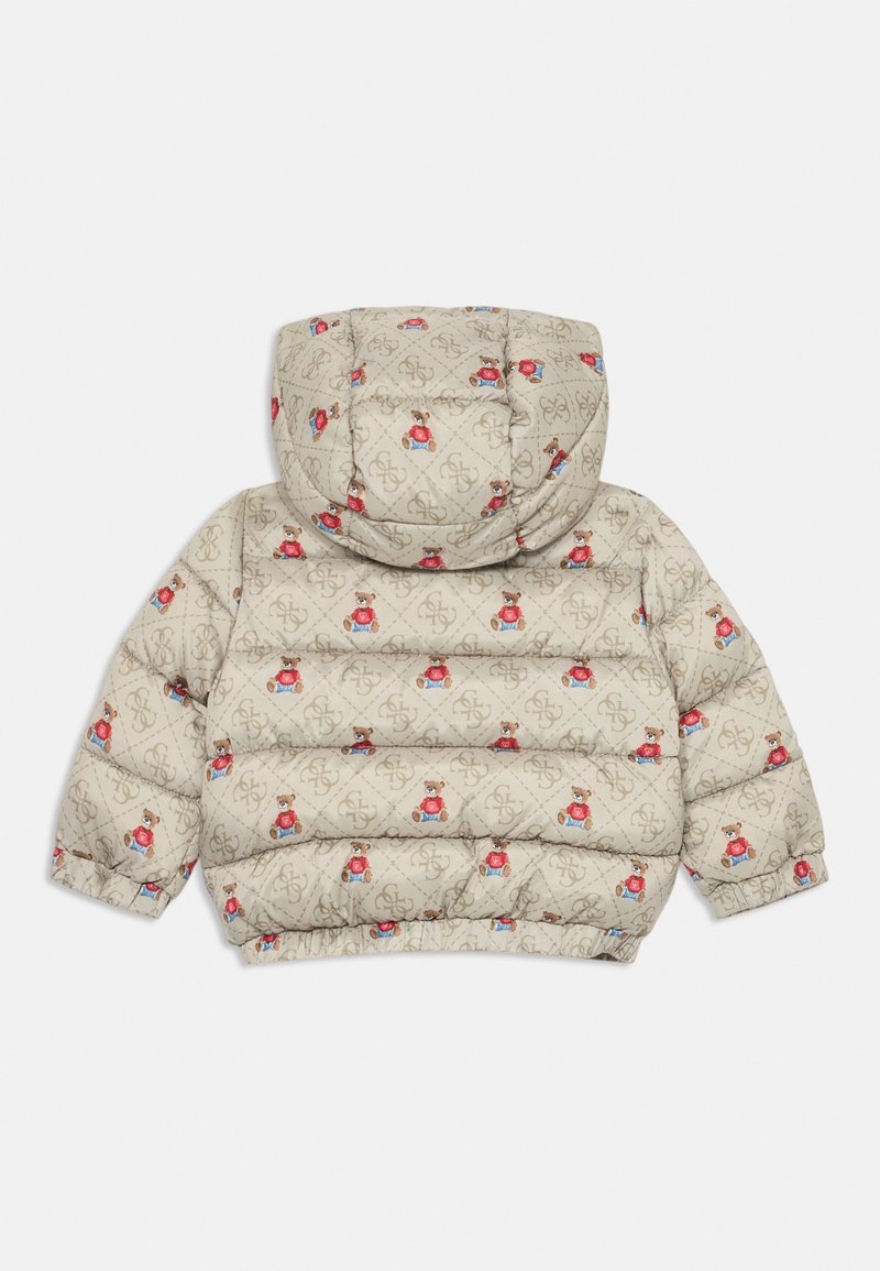 Guess BABY HOODED PADDED PUFFER UNISEX Veste d'hiver rustic
