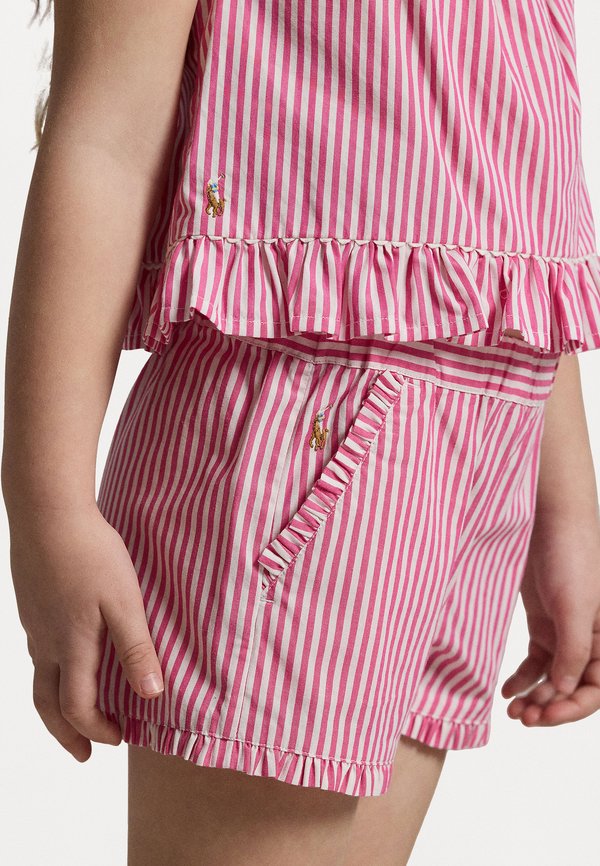 STRIPED RUFFLED COTTON TOP - Blouse2