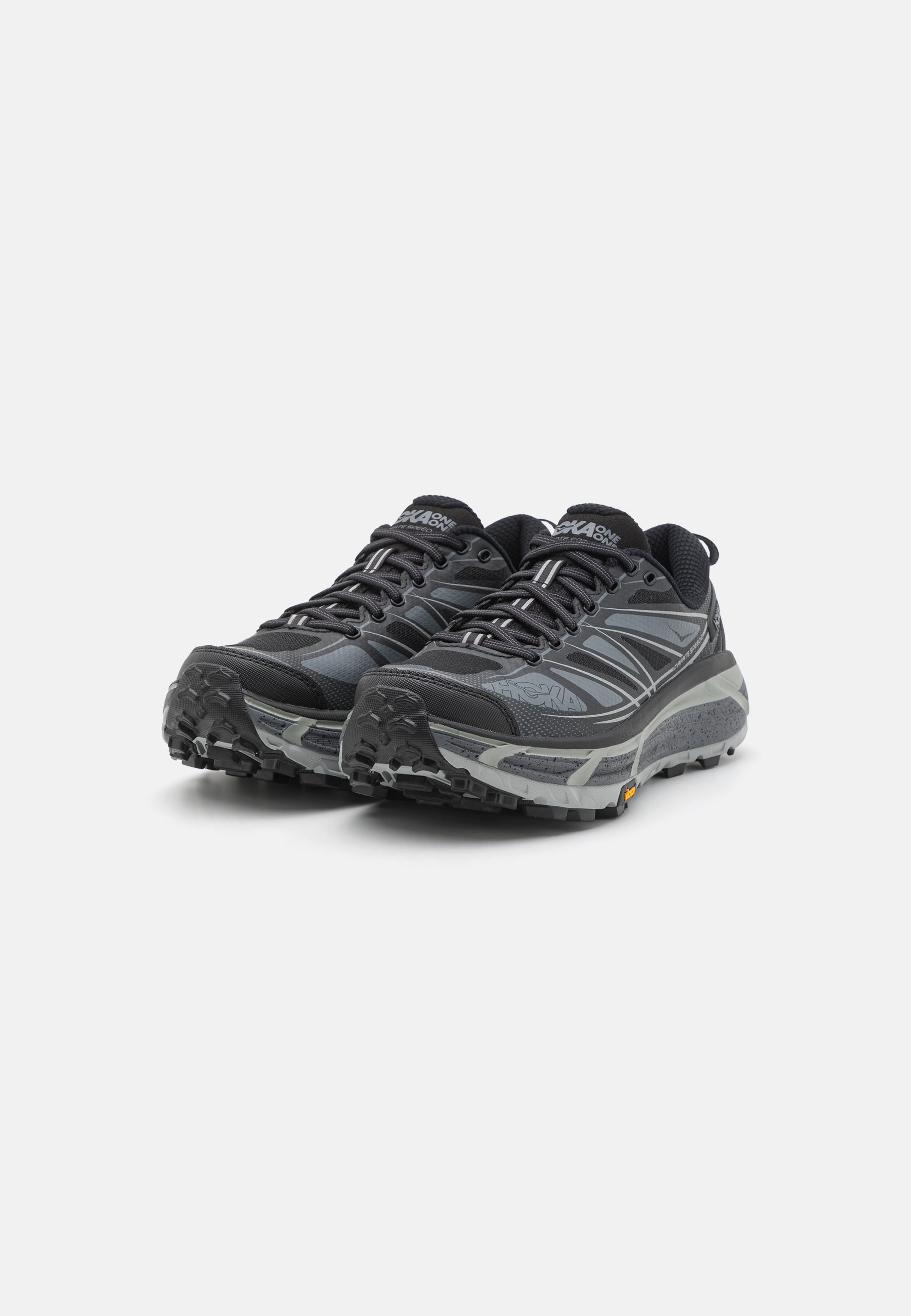 HOKA MAFATE SPEED 2 UNISEX - Trainers - black/castlerock/black