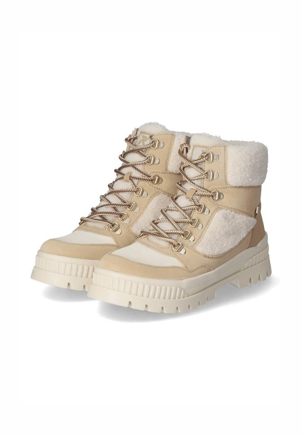 Snowboot/Winterstiefel - beige kombi