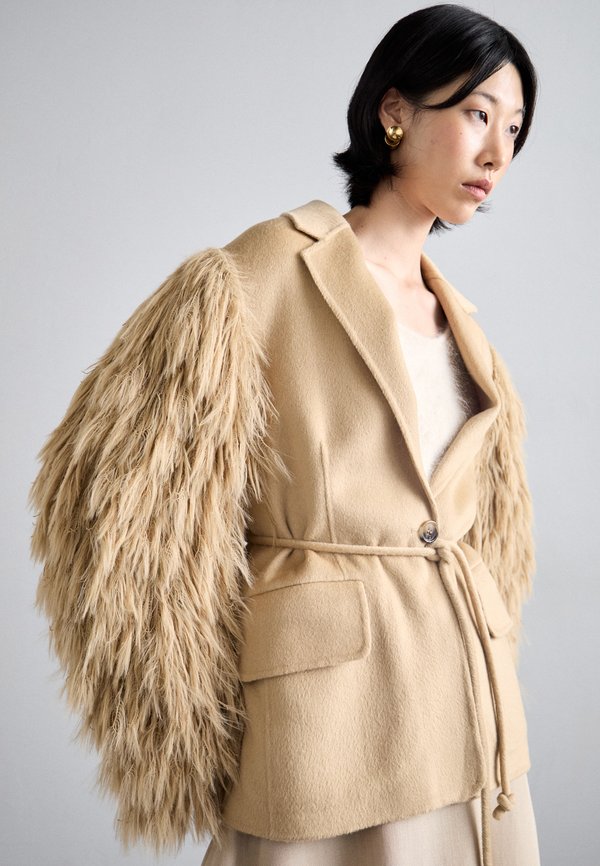 MANTEAU - Blazer - dark sand2