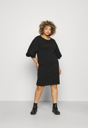 SLFFOKA KNEE DRESS CURVE - Day dress - black