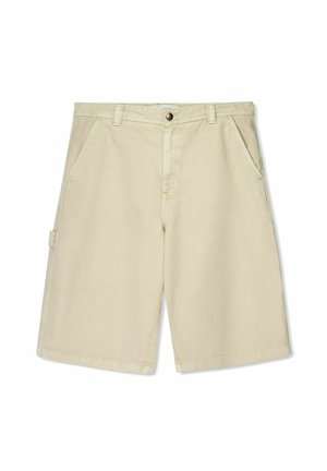 Bershka CARPENTER SKATER - BERMUDA - Pantaloni scurți - sand