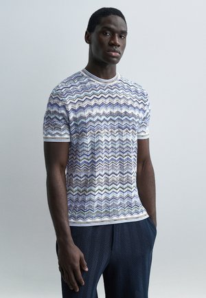 T-shirt imprimé - light blue tones