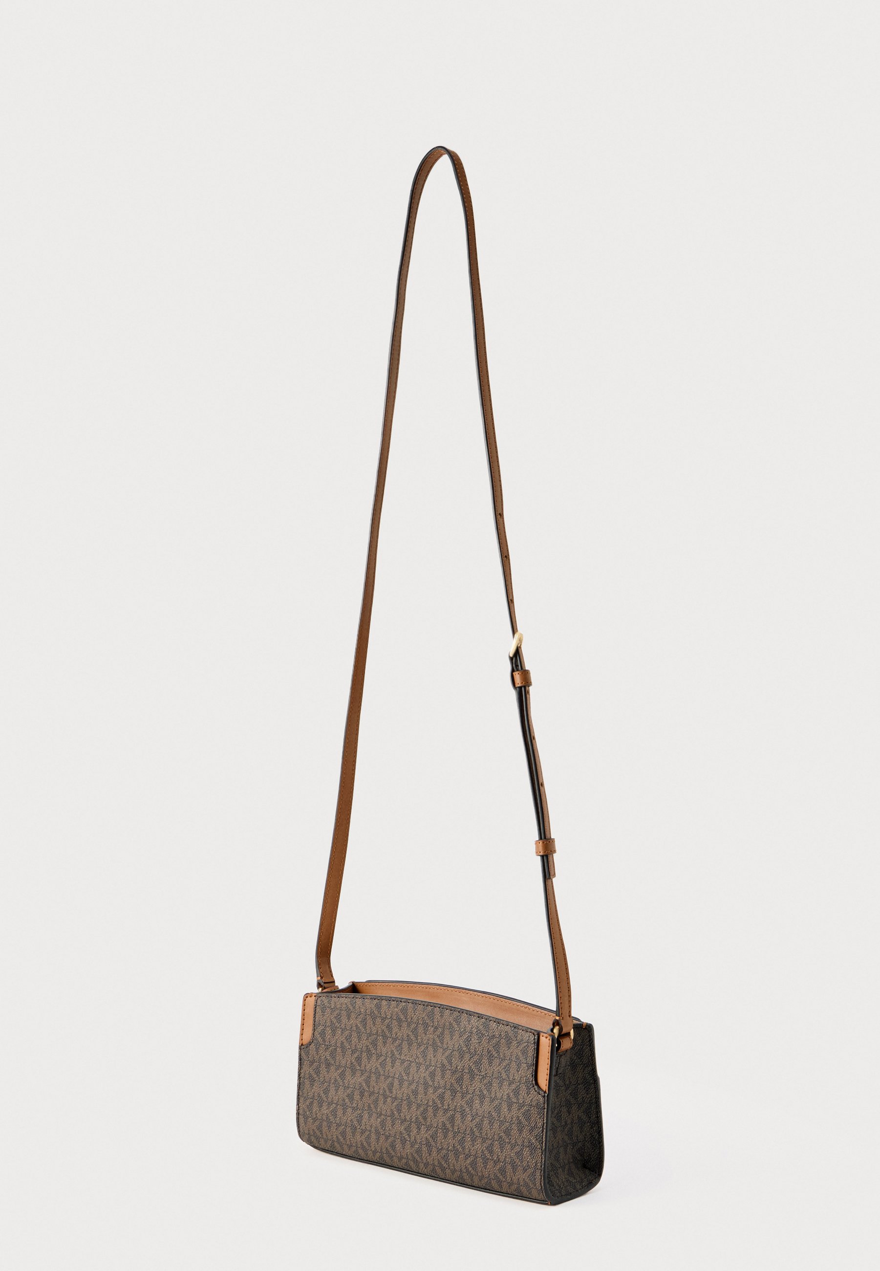 MICHAEL Michael Kors BECCA - Cross body bag - brown/ acorn/brown