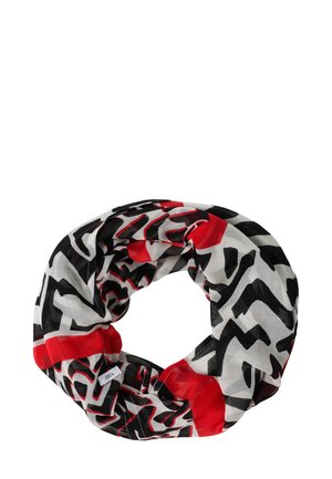 GEMUSTERTER LOOP - Écharpe tube - orange