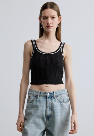 FLAG CROPPED - Viršus - black