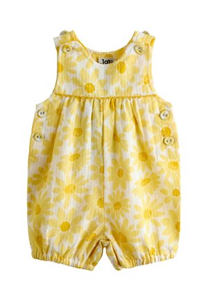 REGULAR FIT - Kantáros nadrágok - yellow