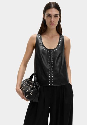 STUDDED  - Blouse - black
