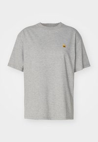 CHASE - T-shirts basic - grey heather/gold