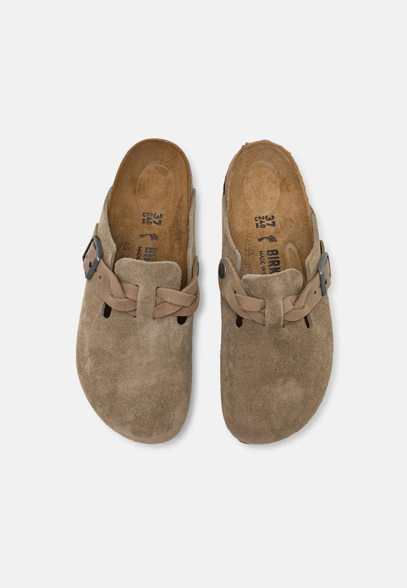 Birkenstock BOSTON NARROW - Slippers - taupe - Zalando.co.uk