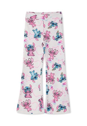 A ZAMPA CON STITCH - Leggings - var bianco lana