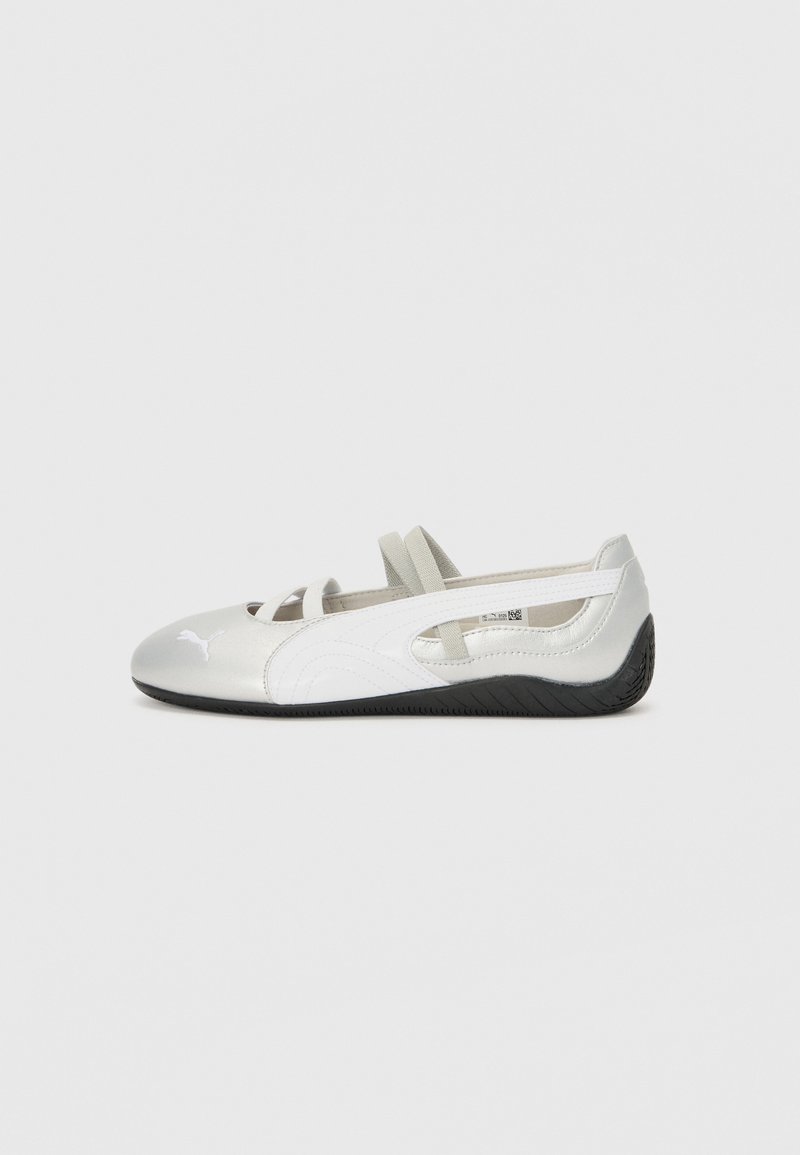 Puma - SPEEDCAT BALLET - Ballerina's - silver/white, Vergroten
