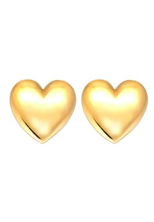 CHUNKY HEART - Boucles d'oreilles - gold-coloured