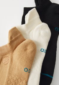 Stance ICON LOW TAB UNISEX 3 PACK - Čarape - canvas