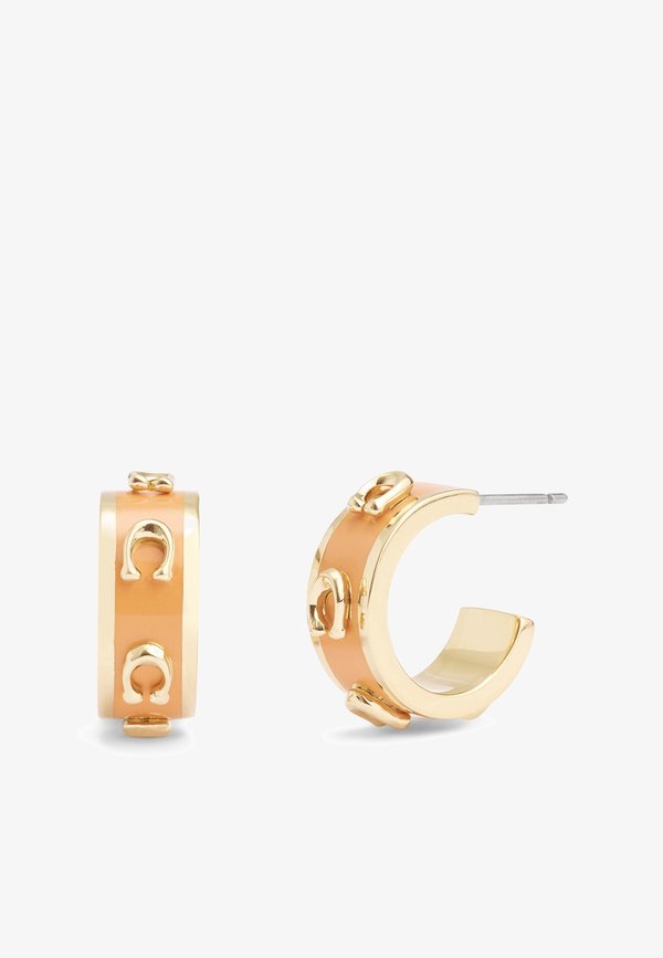SIGNATURE C HUGGIE - Earrings - orange - Main Image