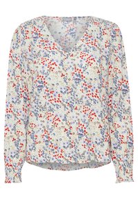 Fransa FRFLOWY BL 2 - Bluse - birch ao mini flower/weiß