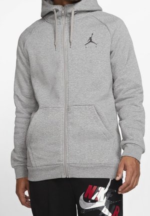 Felpa con zip - grey