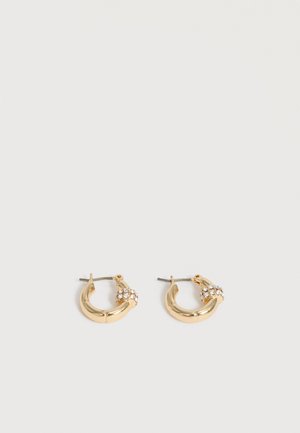Lauren Ralph Lauren, PAVE HOOP - Náušnice - gold-coloured