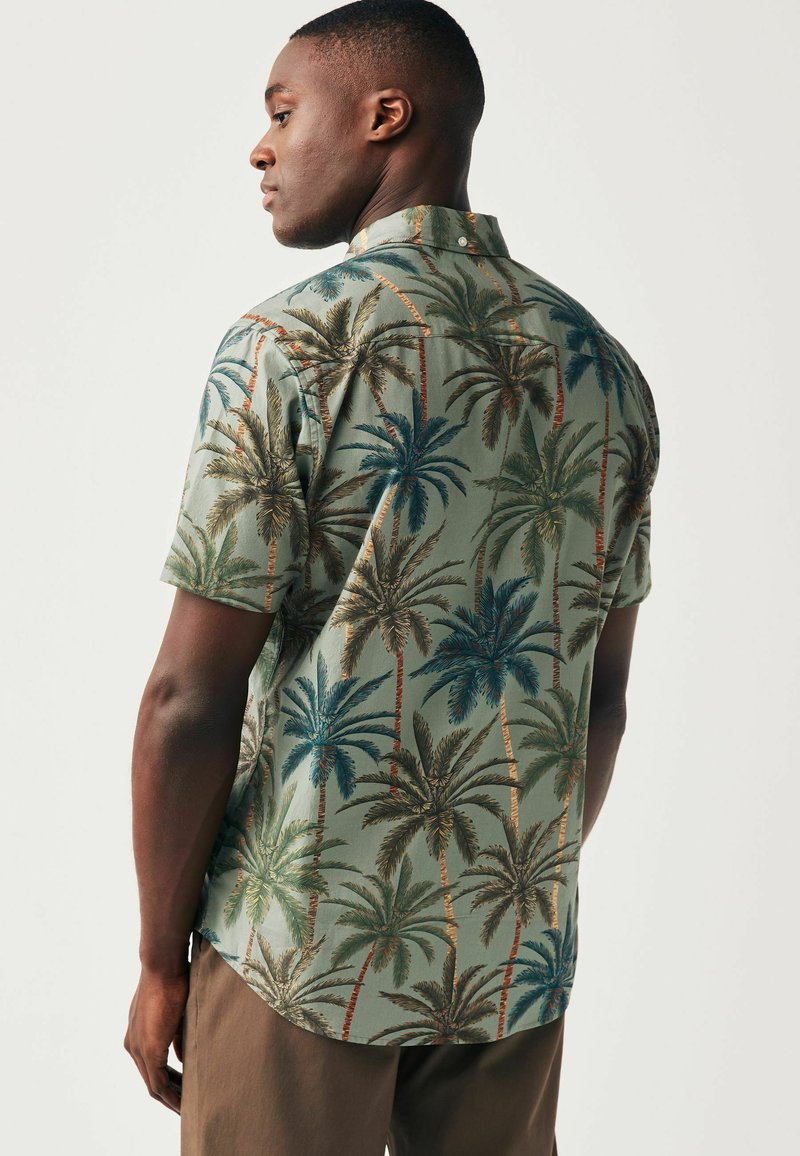 Next SHORT SLEEVE REGULAR FIT - Skjorta - green