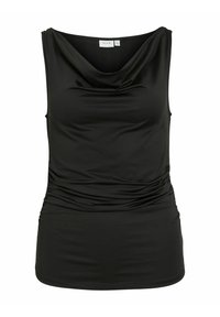 VIKANA WASSERFALL AUSSCHNITT - Débardeur - black