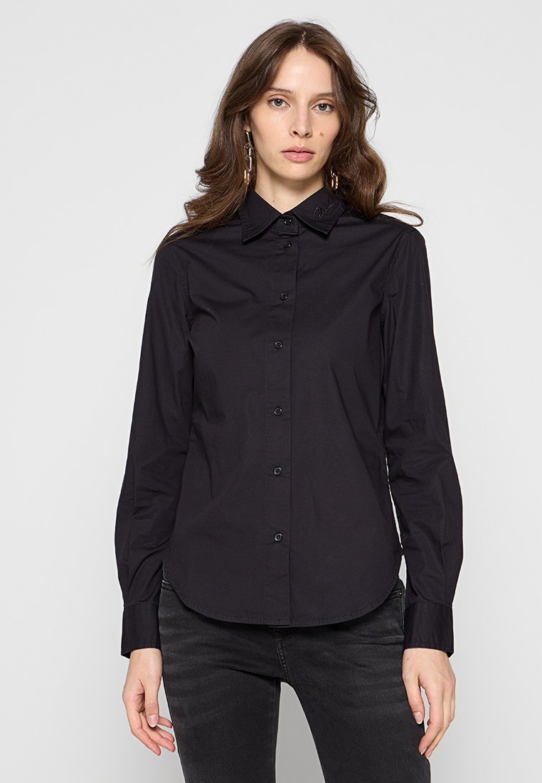 Diesel Overhemdblouse zwart