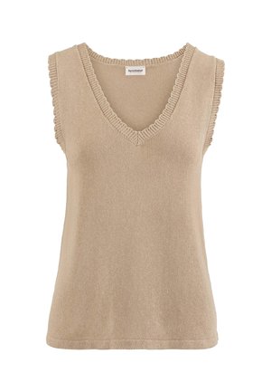 hessnatur, Strickpullover - taupe