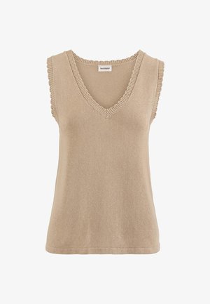 hessnatur, Strickpullover - taupe