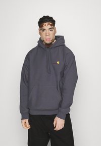 Carhartt WIP HOODED AMERICAN SCRIPT - Mikina s kapucňou - zeus