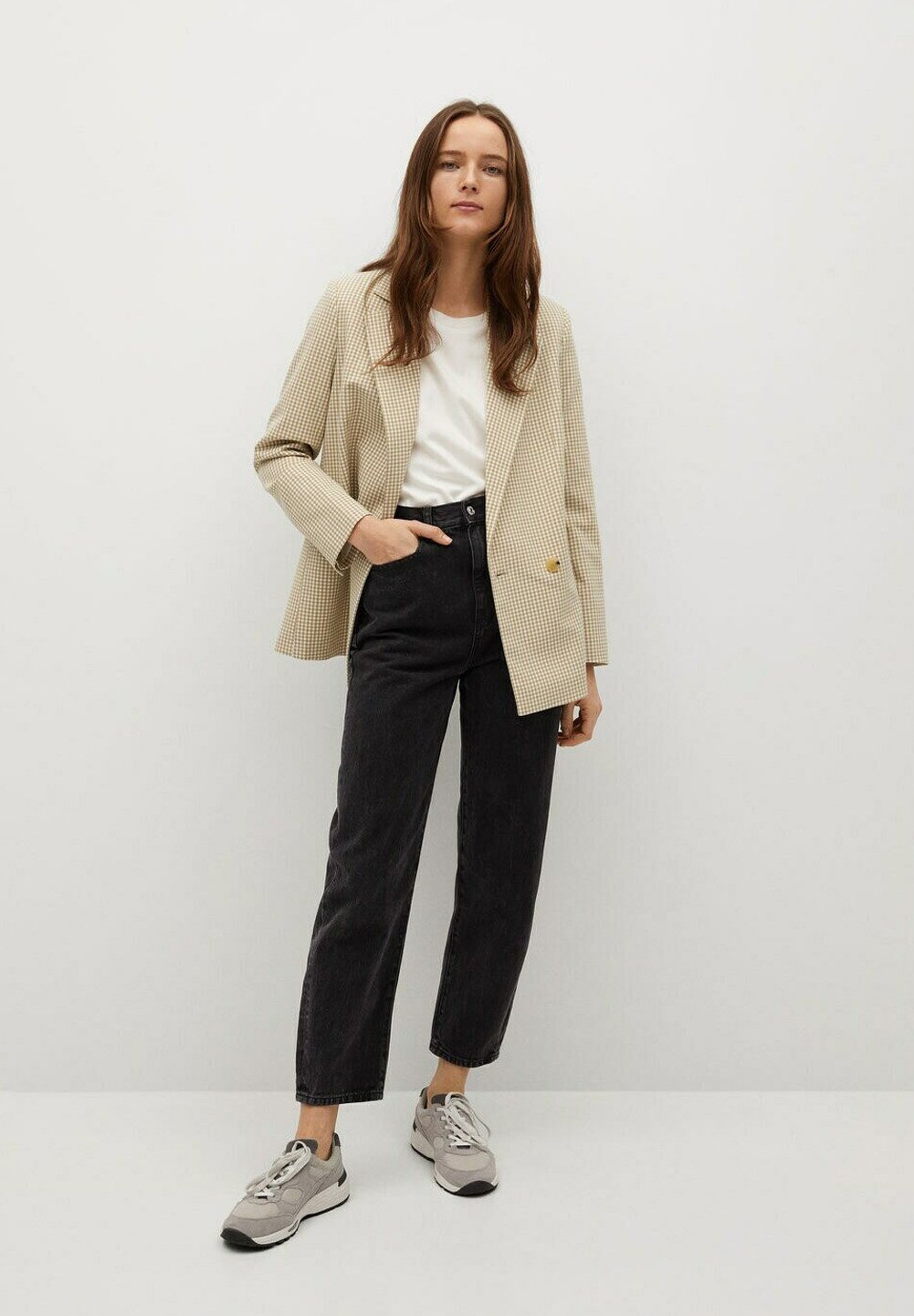 Mango CHARLOTT - Short coat - beige - Zalando.ie