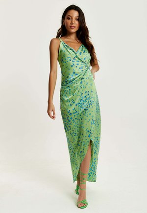ANIMAL PRINT WRAP - Maxi dress - multicoloured