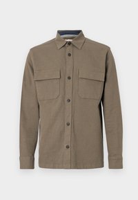 TOM TAILOR OVERSHIRT - Chemise - smokey olive green