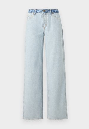 Guess Jeans WIDE LEG - Wide Leg - light-blue denim