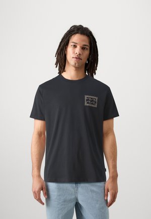 Billabong CRAYON WAVE - Nyomott mintás póló - black