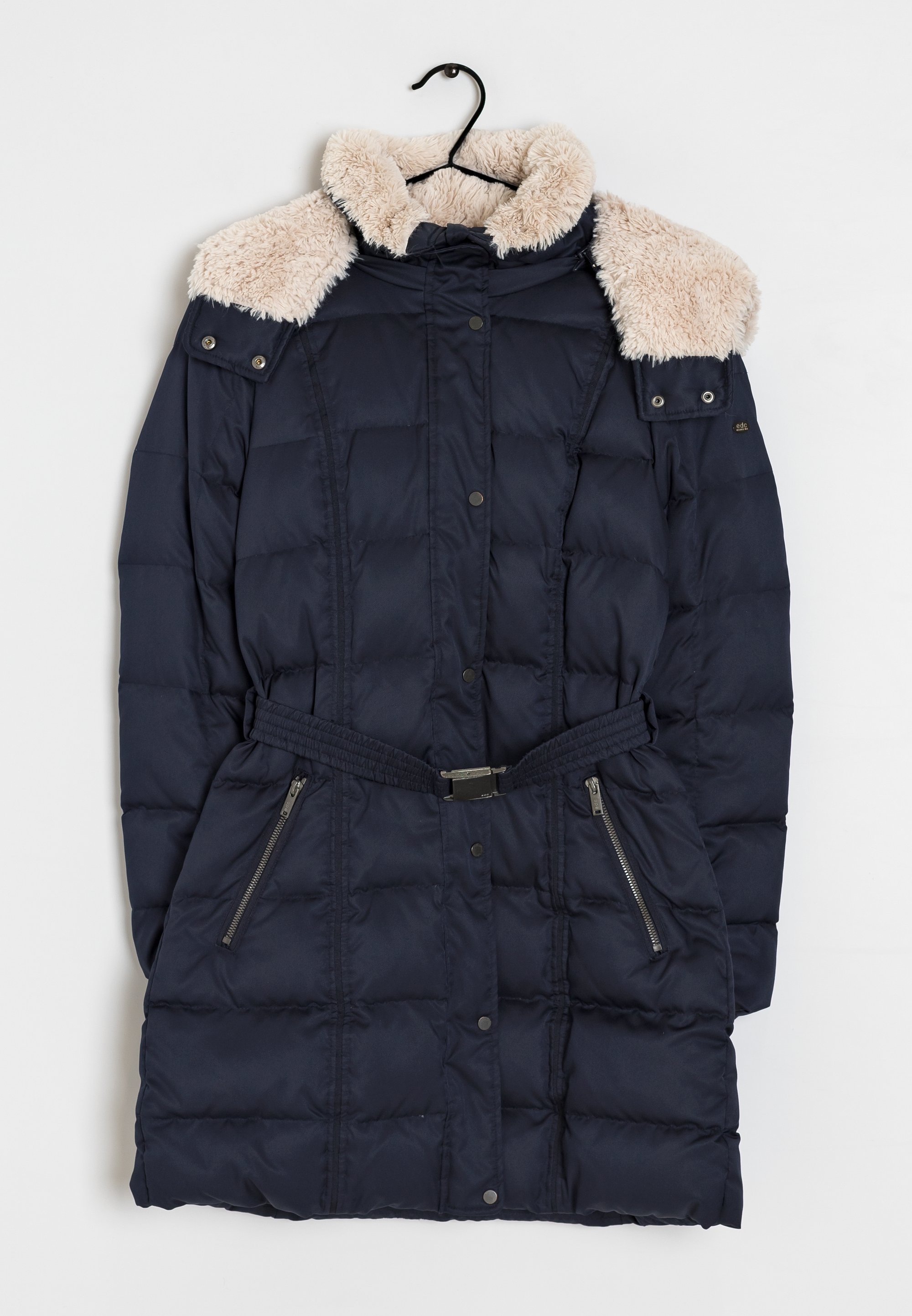 edc by Esprit Wintermantel dark blue/dunkelblau (Pre-owned