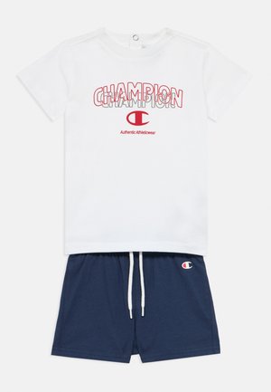 TODDLER GRAPHIC SET - Shorts - white/nava