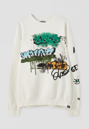 Sweatshirt - white