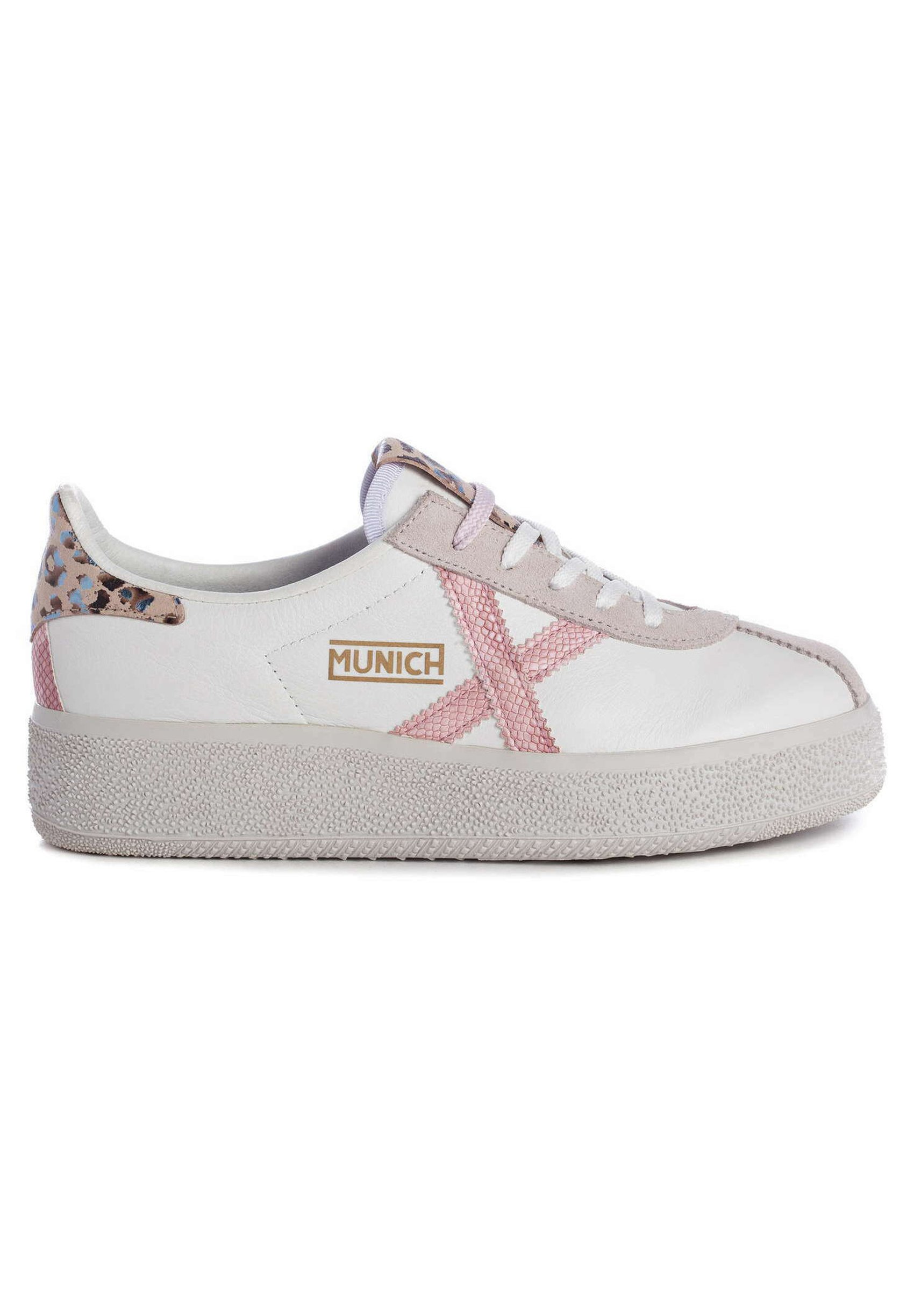 Munich BARRU - Zapatillas - blanco rosa/rosa - Zalando.es