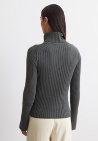 Marc O'Polo LONGSLEEVE TURTLE NECK - Maglione - deep grey melange