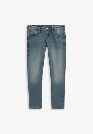 TOM TAILOR DENIM, TTPIERS SLIM - Jeans a sigaretta - used mid blue grey denim