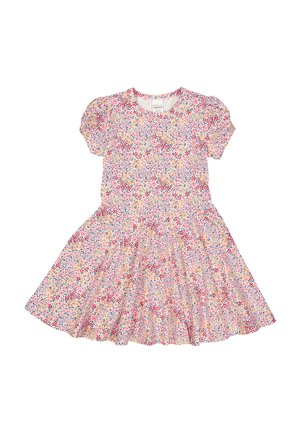 Robe de jour - almond papaya navy