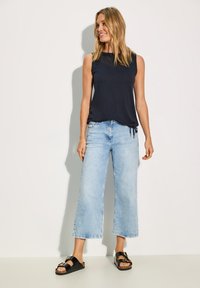 Cecil IN UNIFARBE - Top - blau